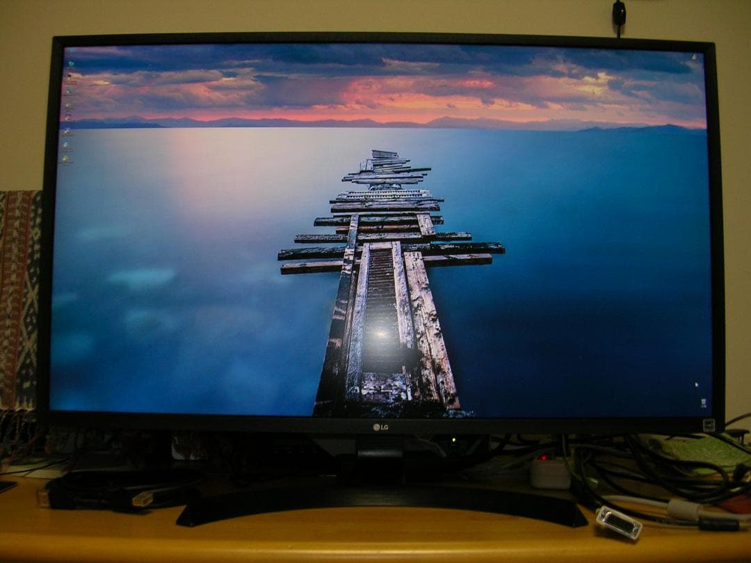 4Kモニター 31.5インチ LG 32UD59 ブラック