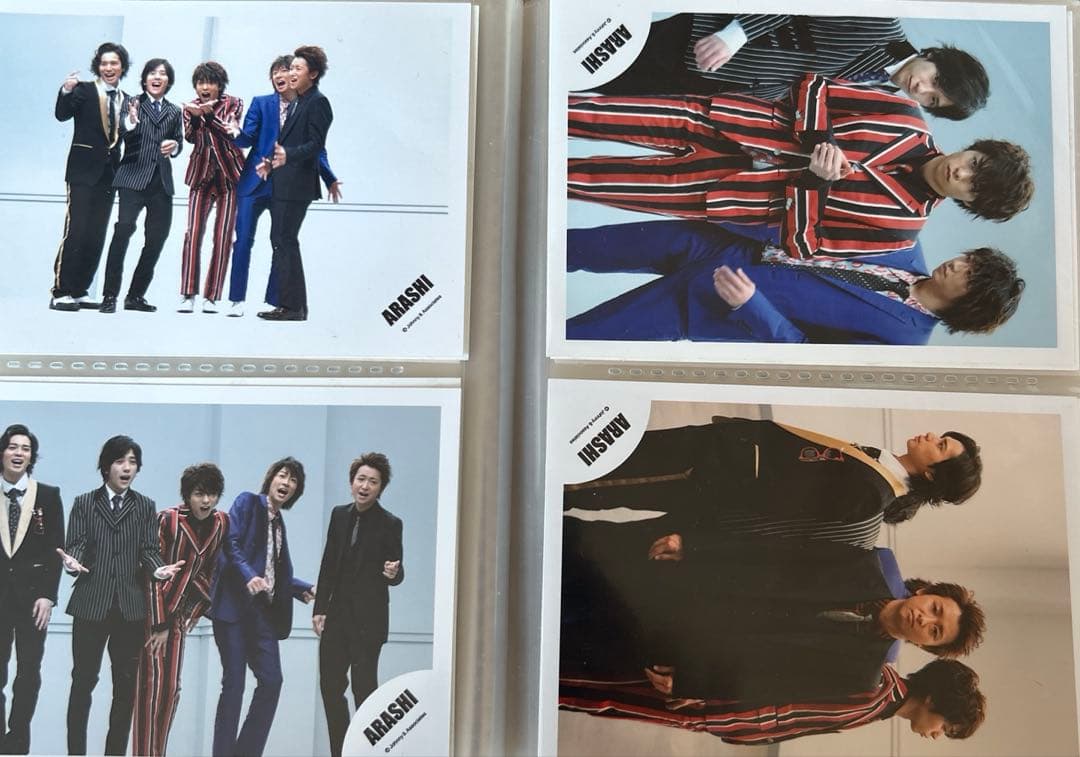 嵐　ARASHI 公式写真　② まとめ売り　Jr時代〜ファイル保管　550枚