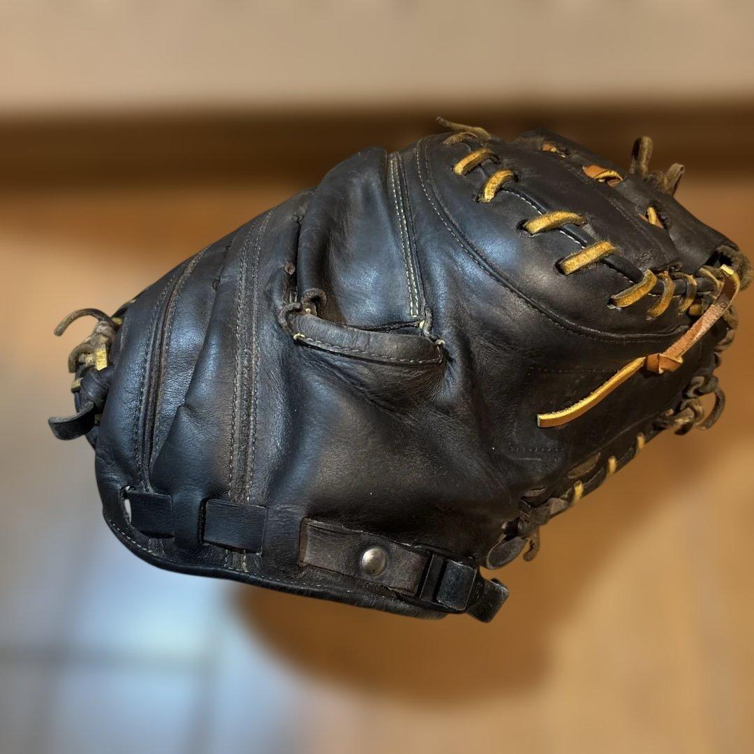 シュアプレイ(SP) 黒　硬式用キャッチャーミット　ラベル無し