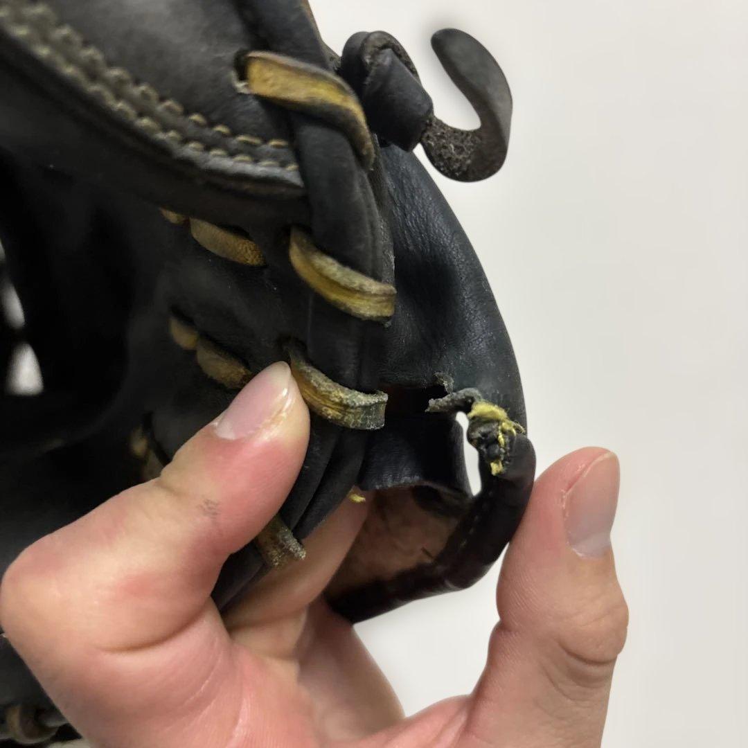 シュアプレイ(SP) 黒　硬式用キャッチャーミット