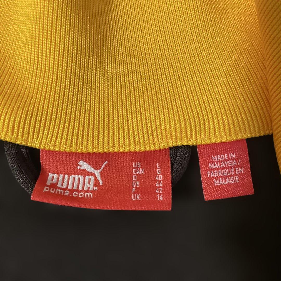 Puma プーマ　オランダ代表　トラックジャケット　黒/黄　ジャージ　00's