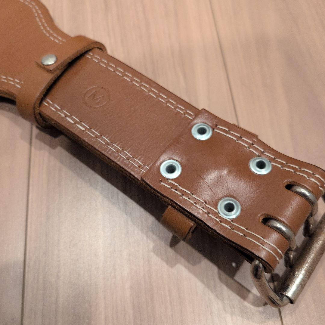 ゴールドジム プロレザーベルト Mサイズ