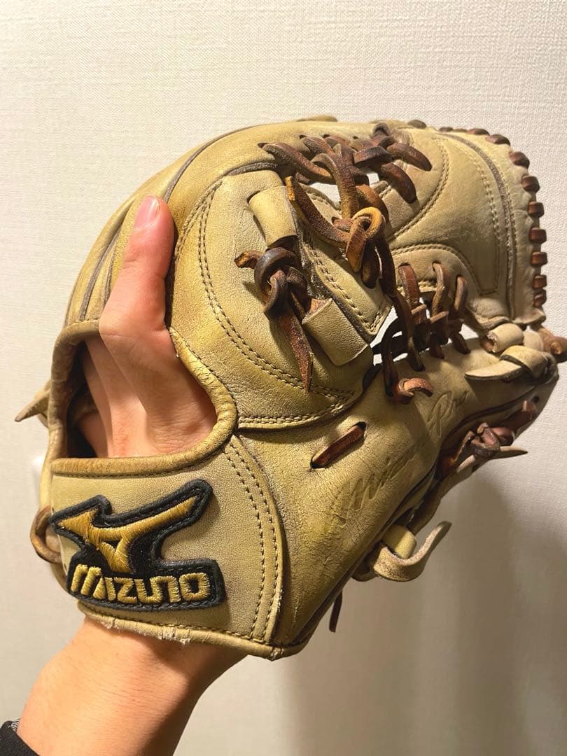 〜2/28割引　Mizuno ミズノプロ 野球用グローブ 右投げ 内野用　硬式