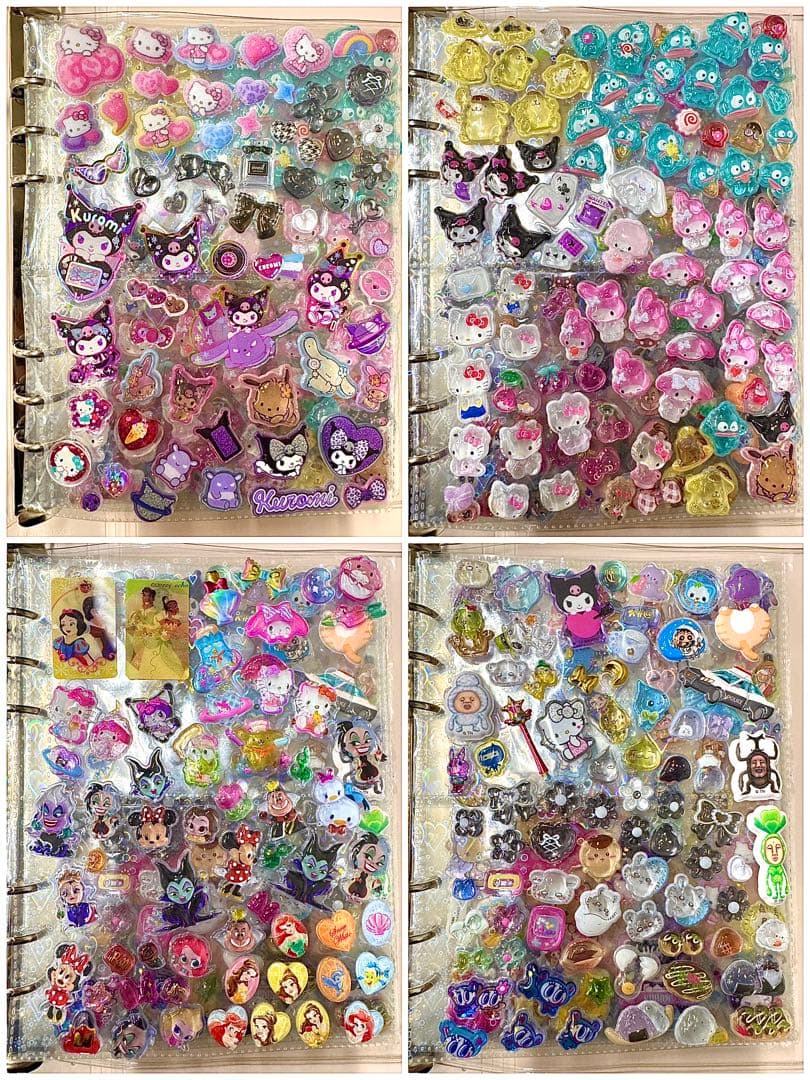 【シール帳♡8冊セット51ページ以上】 シール帳 完成品 シール 平成 平成女児