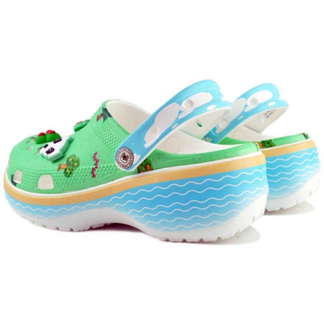 どうぶつの森 プラットフォーム クロッグ crocs クロックス 24 完売品