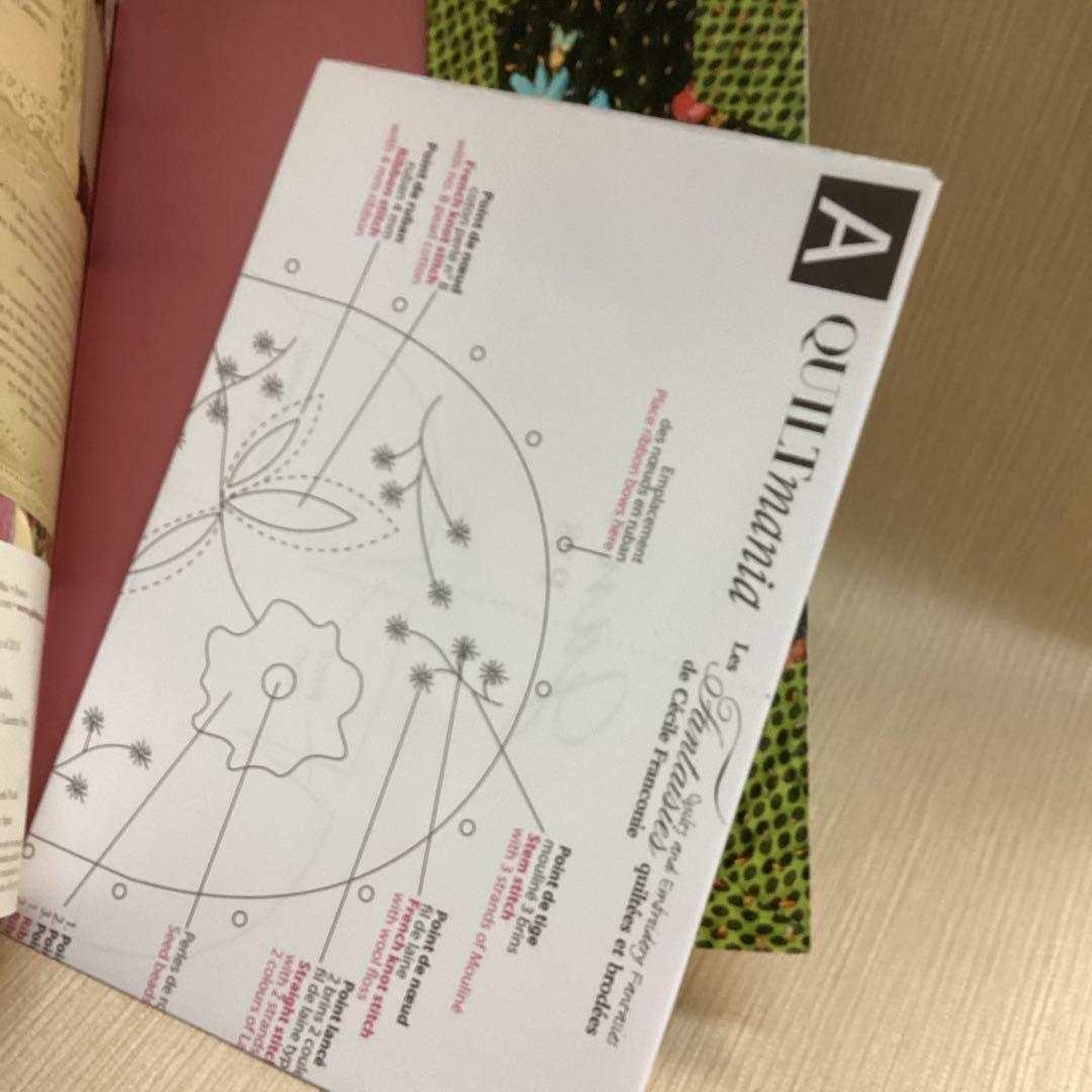 趣味・スポーツ・実用 LES FANTAISIES QUILTEES ET BRODEES