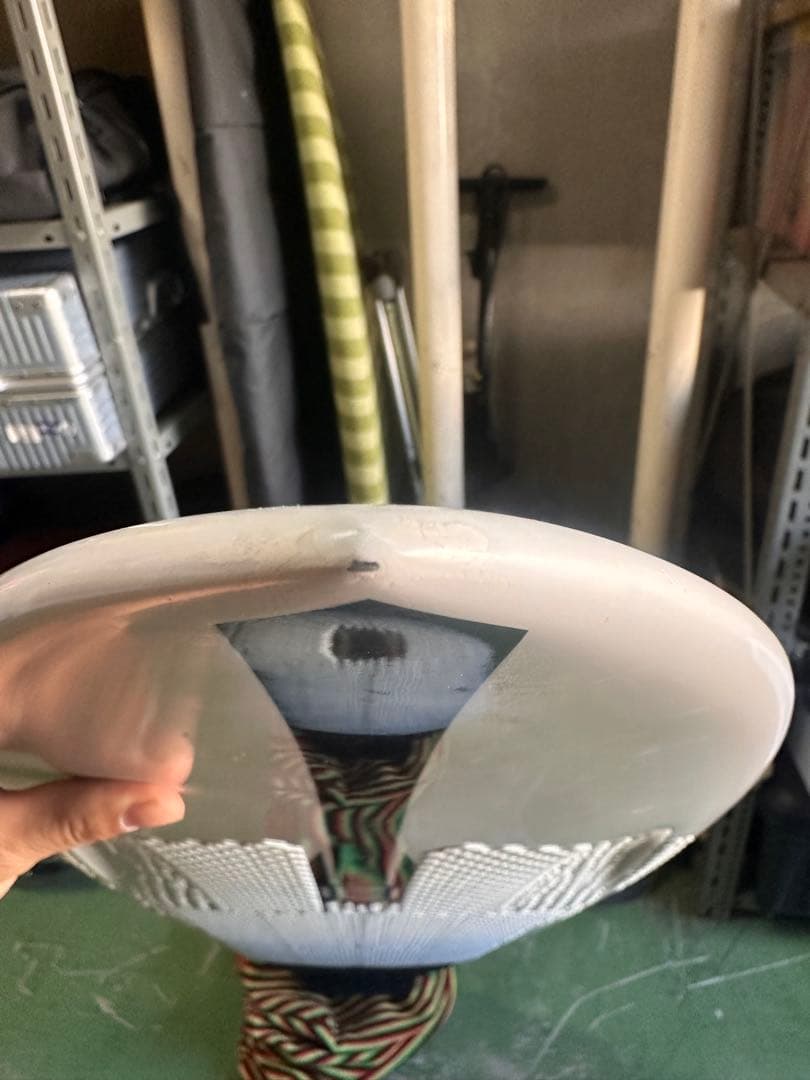 PLACEBO DIABR-X ショートボード ホワイト・ストライプ