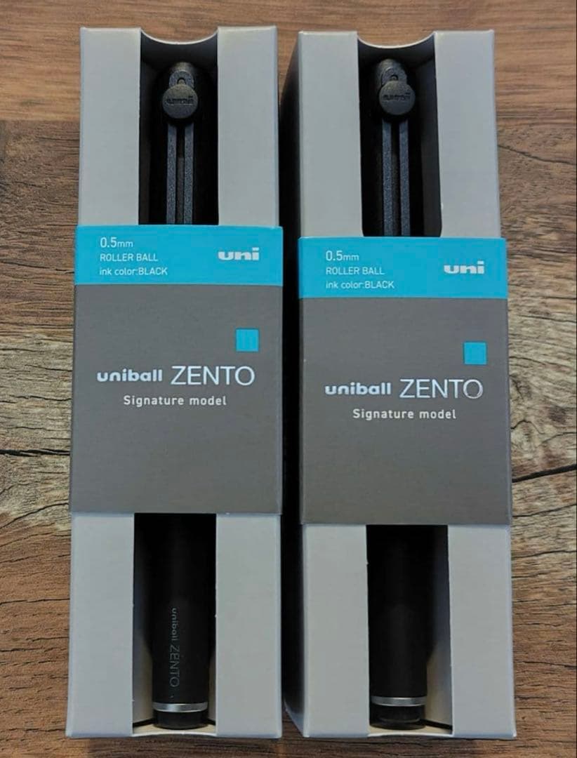 ユニボールゼント シグニチャーモデル 0.5mm ブラック 2本セット