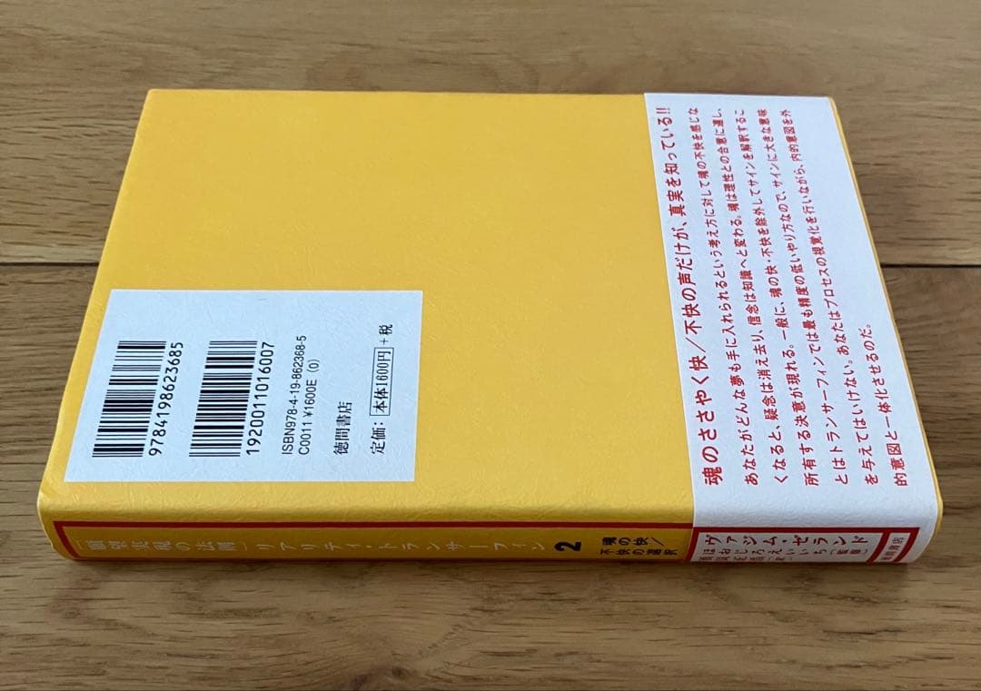 願望実現の法則 リアリティ・トランサーフィン 2 帯付 初版
