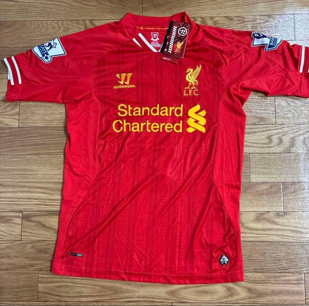 2013/14シーズン　 リバプール8番 スティーブン・ジェラード ワッペン付き