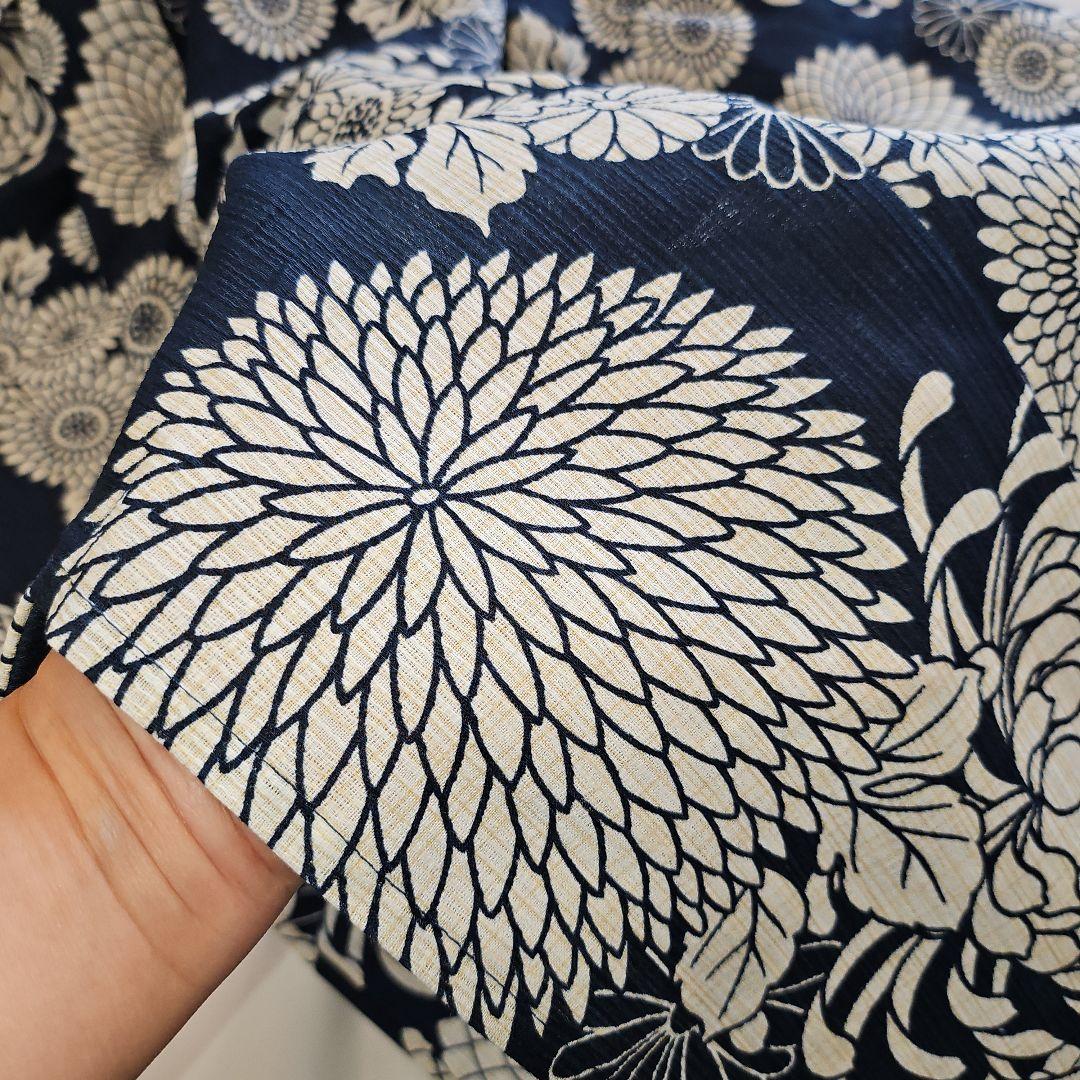 浴衣☆綿麻☆新品☆単衣☆プレタ☆夏着物☆レディース☆フリーサイズ☆夏祭り花火大会