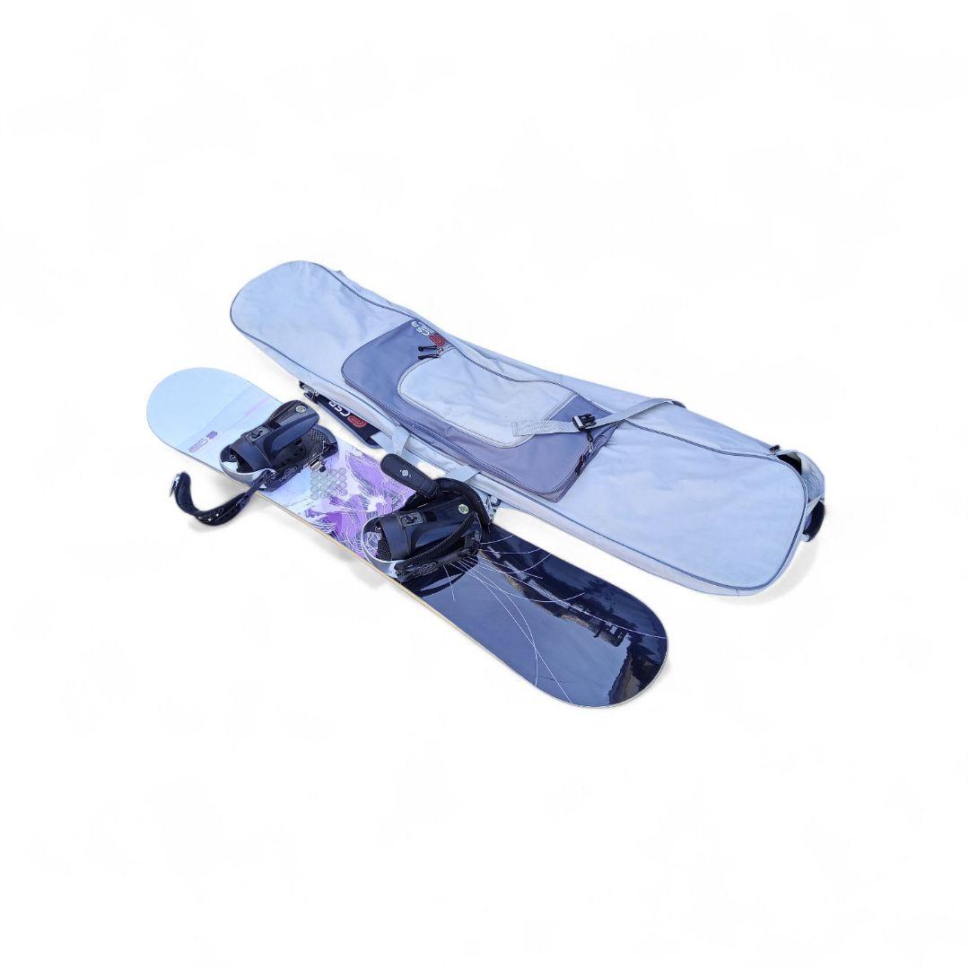 CSB スノーボード＆ビンディング セット ケース付き