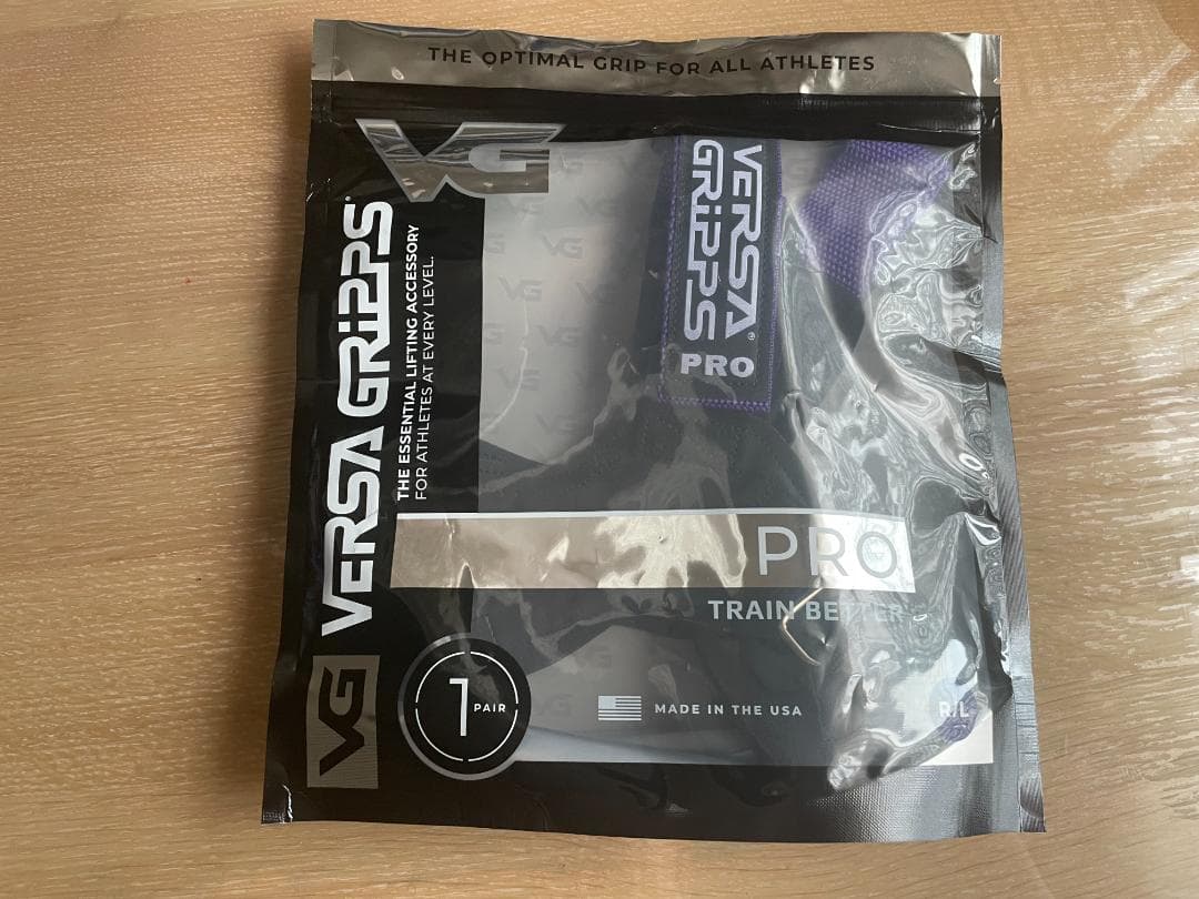 新品未使用　VERSA GRIPPS PRO R/Lサイズ パープル