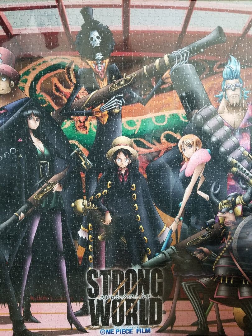 ONE PIECE　STRONG WORLDパズル