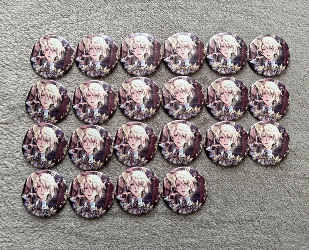 棗巳波 8周年 缶バッジ