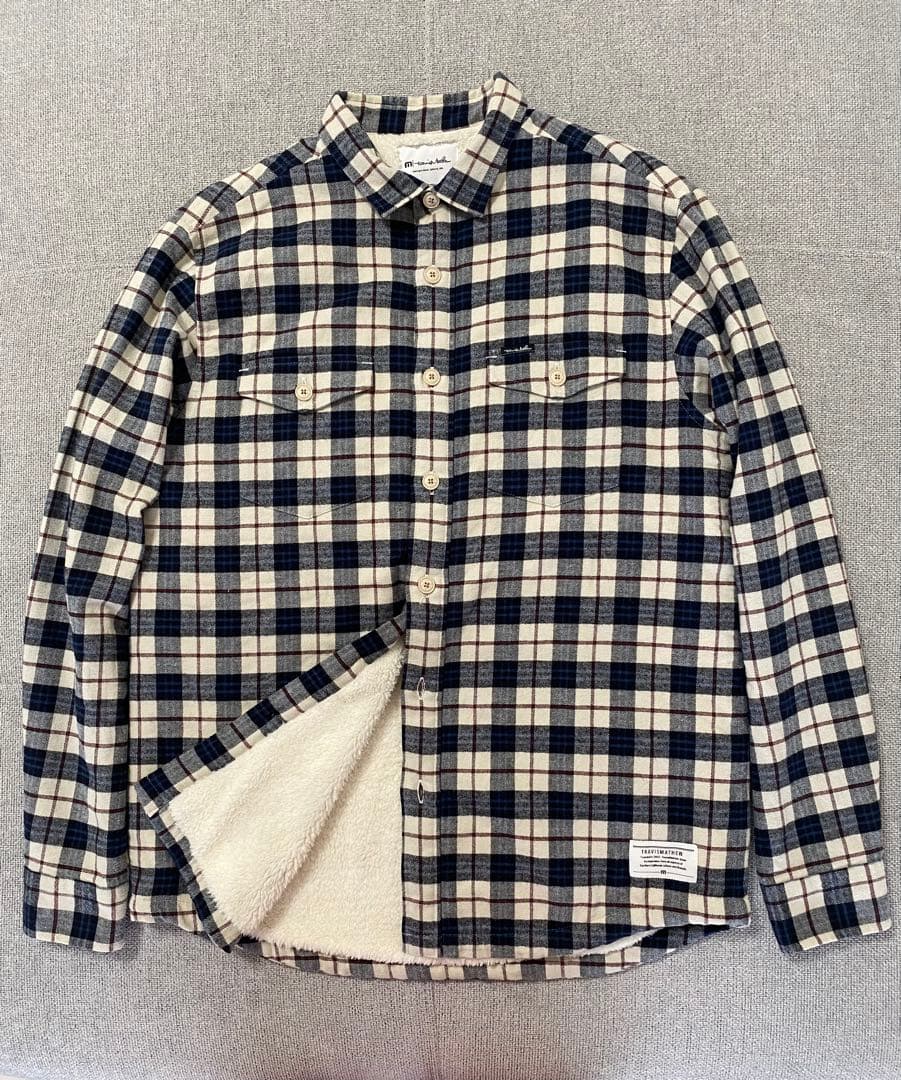 トラヴィスマシュー　裏ボア ネルシャツ　防風　防寒Travis mathew