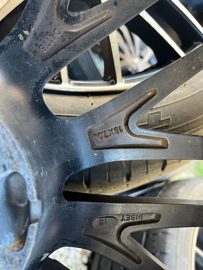 18インチアルミホイール アルファード ヴェルファイア 格安 スポーク