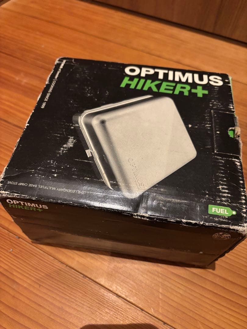 オプティマス OPTIMUS HIKER+ シングルバーナー【未点火品】