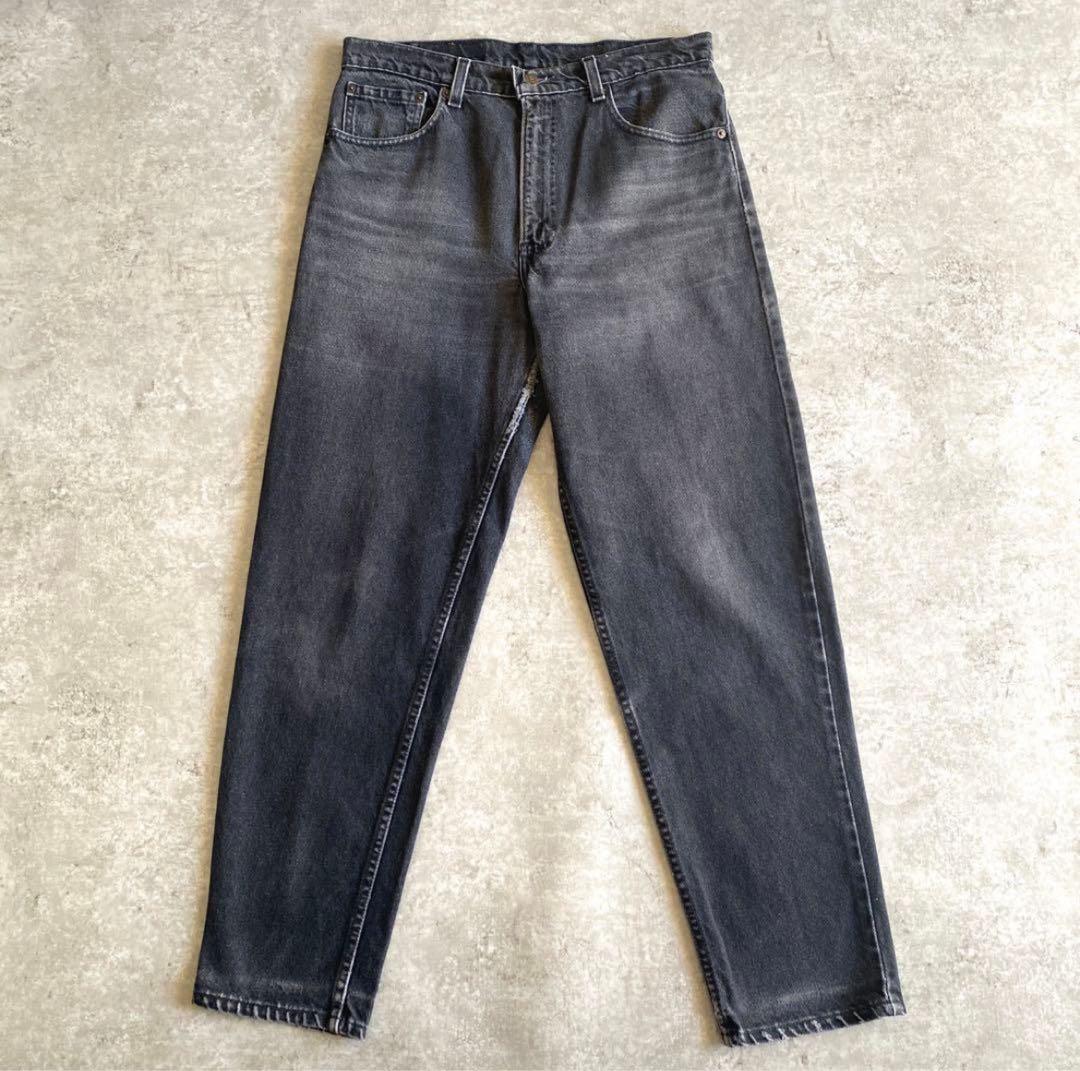 Levis550 1990年 USA製　 ブラックデニム 34×30