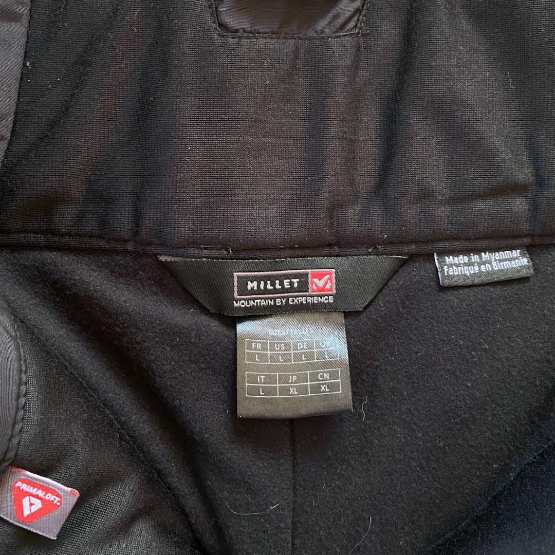 MILLET ミレー　スキーウェア　セットアップ　上下　メンズ　ブラック　XL