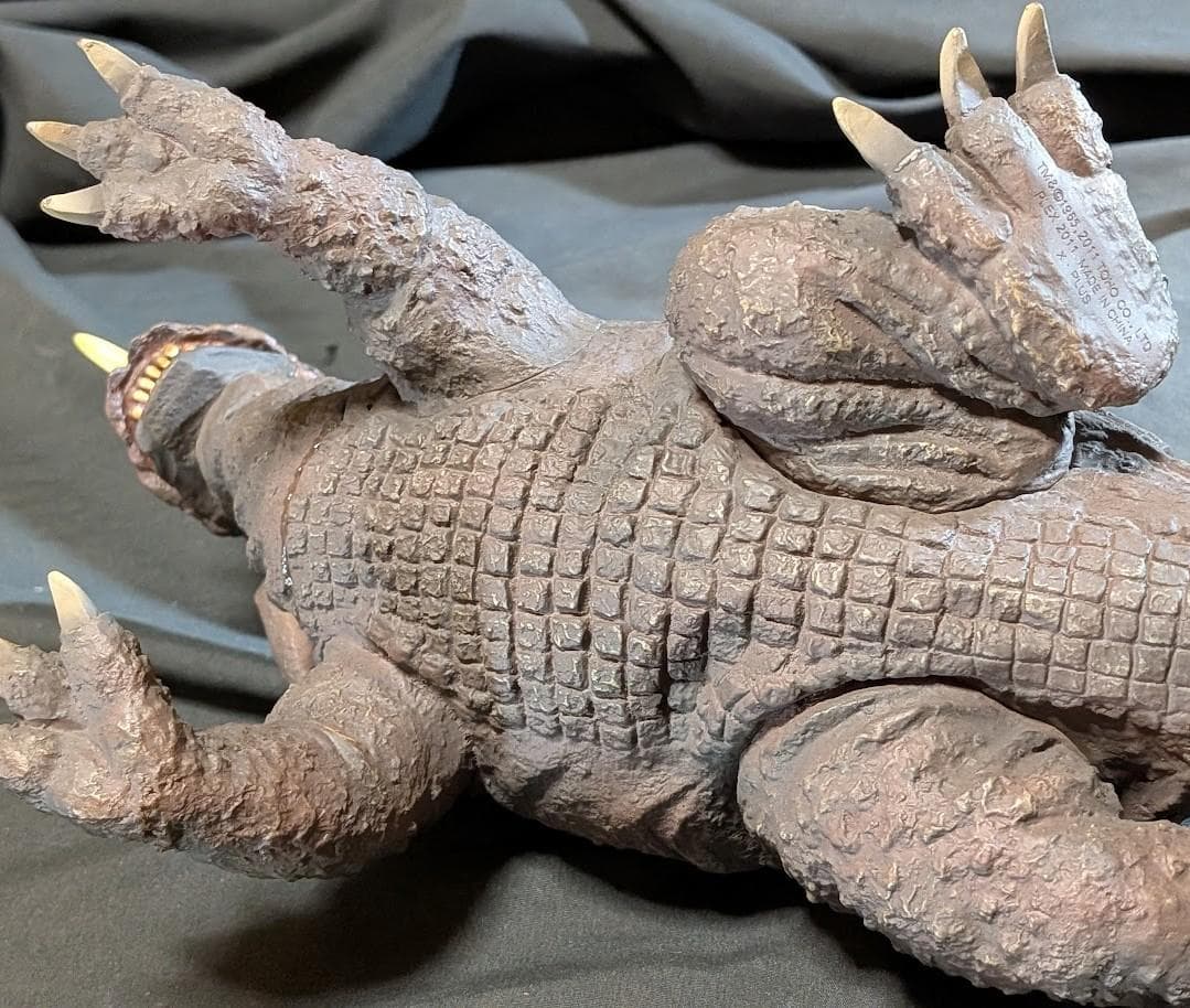 バラゴン「フランケンシュタイン対地底怪獣」登場怪獣（エクスプラス）ソフビ