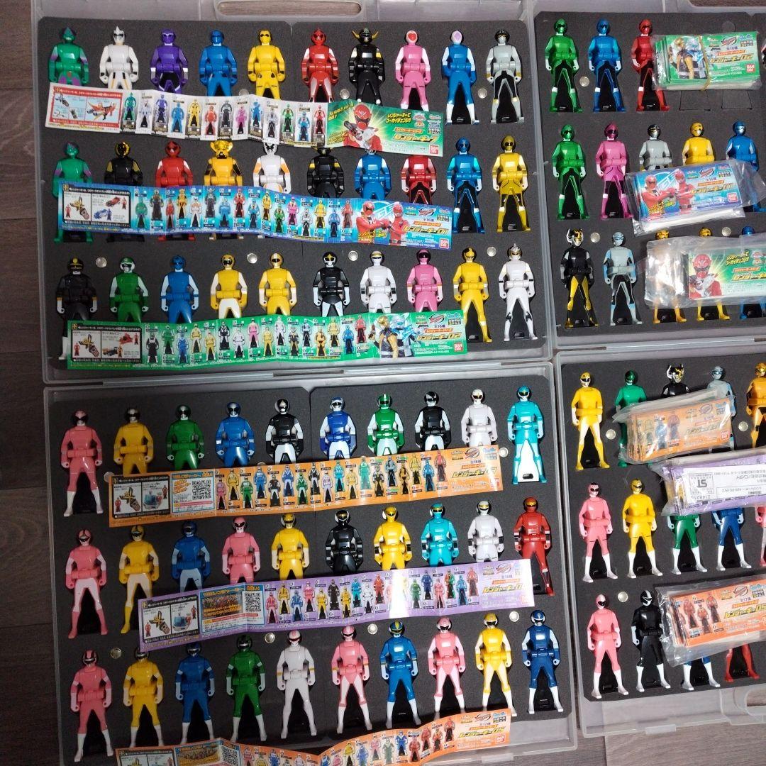 レンジャーキーセット　ガチャ　食玩　01.02.03.04.05.1-7　貴重品