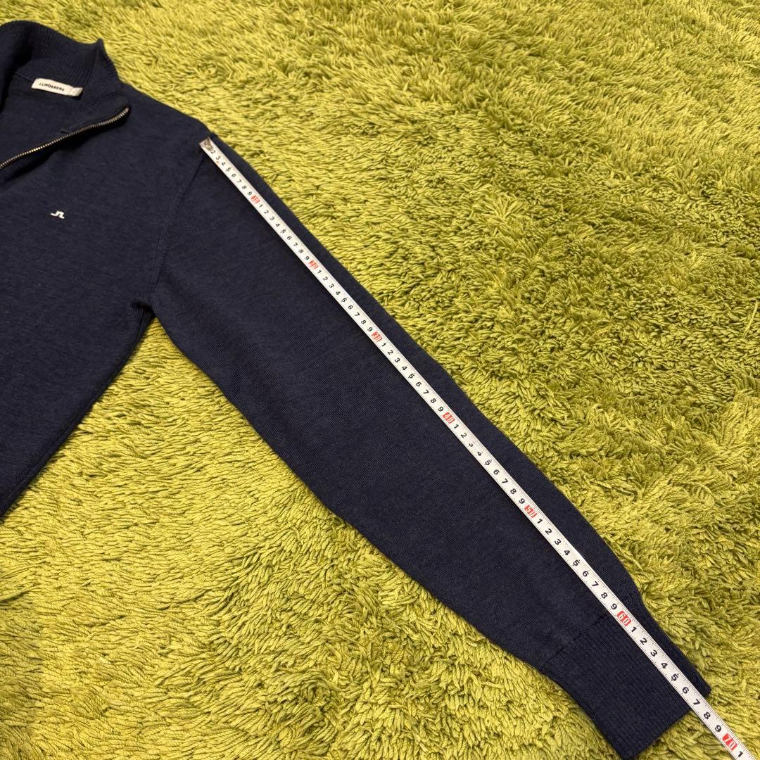 J.LINDEBERG ジェイリンドバーグ ジップジャケット ニット Lサイズ