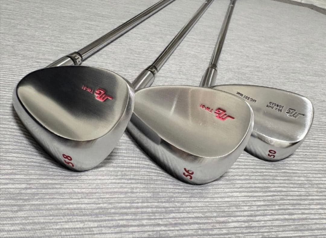 名器　三浦技研 ミウラ ウェッジ 50° 56° 58° TW-01３本 セット