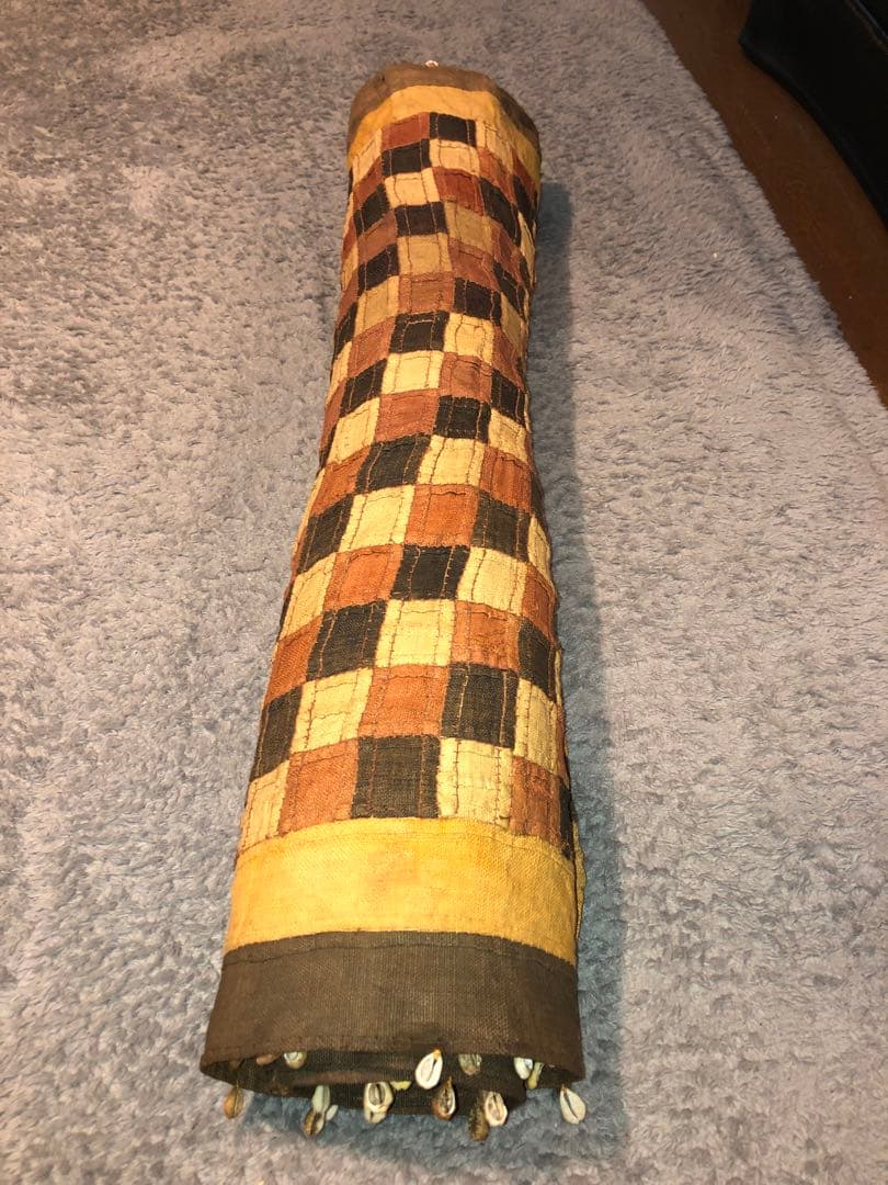 クバ族　草ビロード　貴重　アンティーク