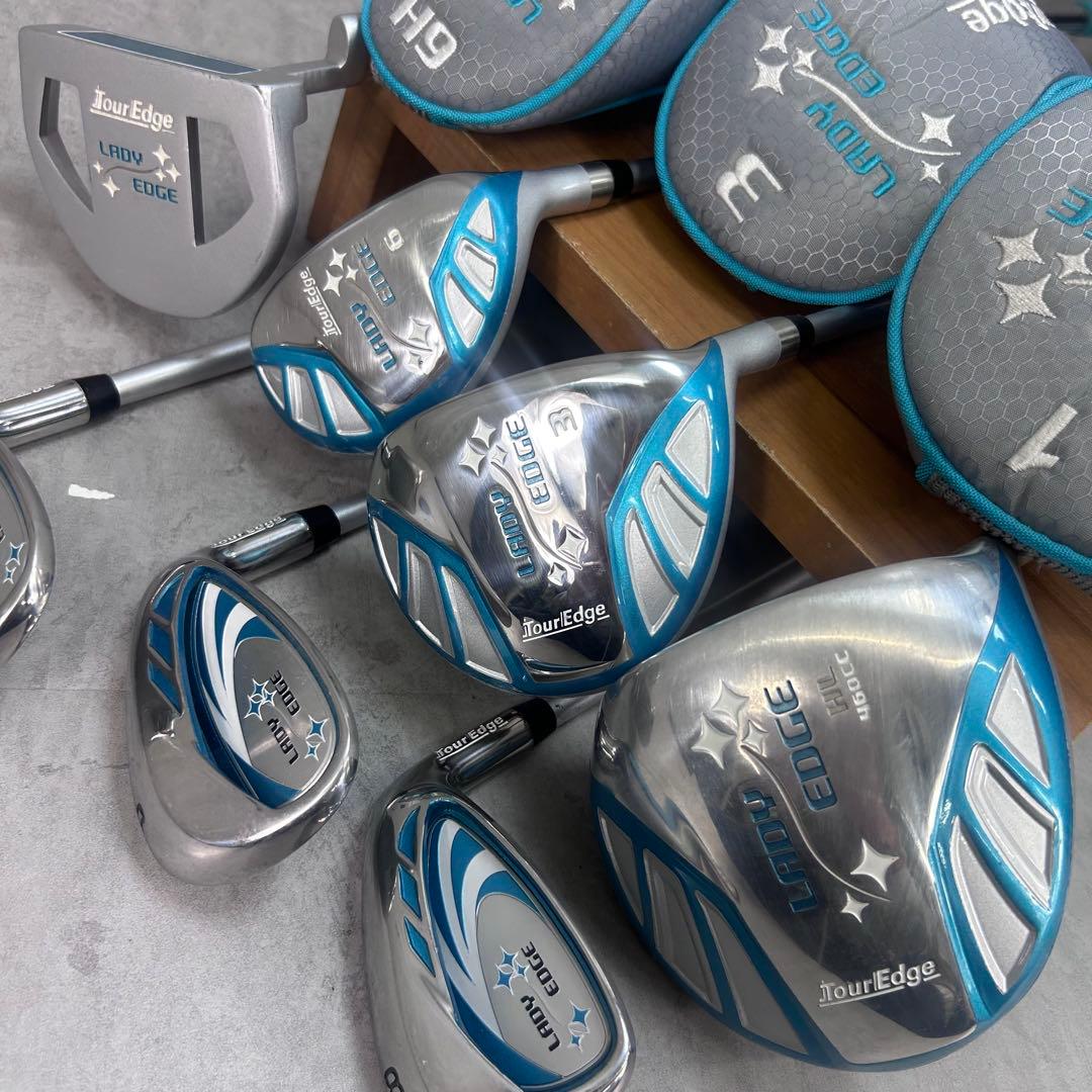 ツアーエッジ　ツアーステージ　レディースゴルフ　クラブセット　7本　右利き用