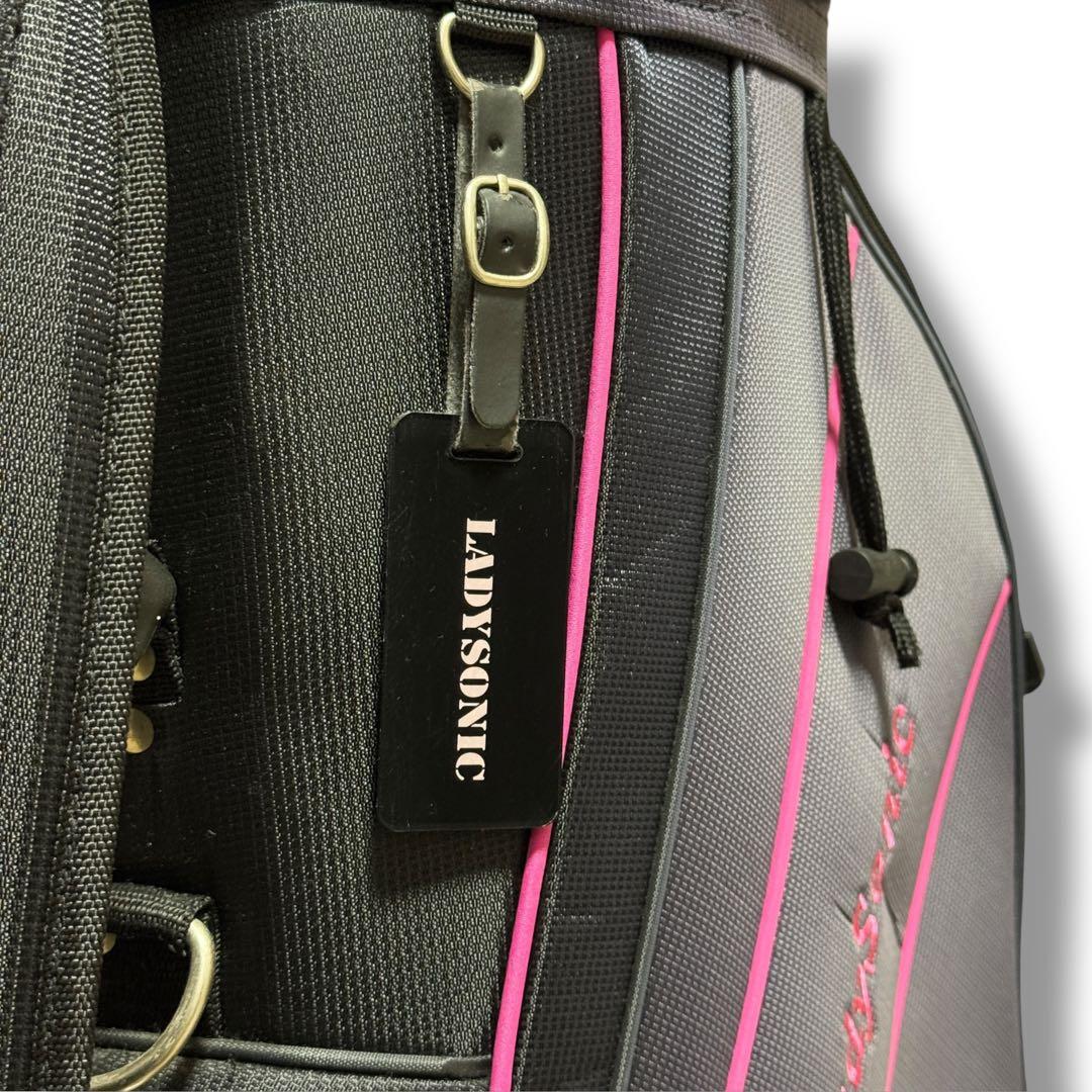 LADY SONIC ゴルフクラブセット 8本セット キャディーバッグ付 初心者