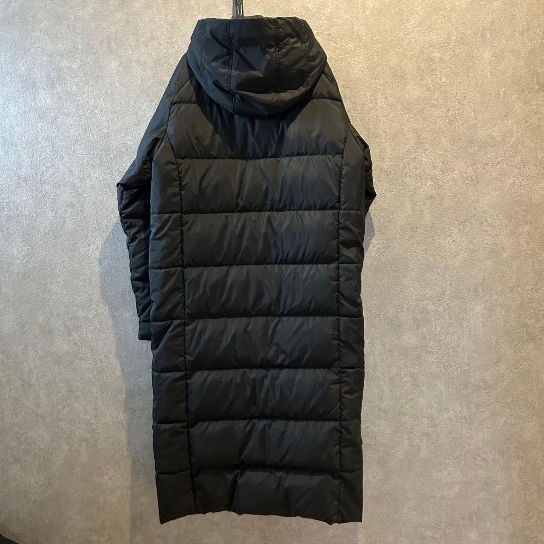 美品 ルコックスポルティフ ロングダウンコート ベンチコート M 迷彩柄