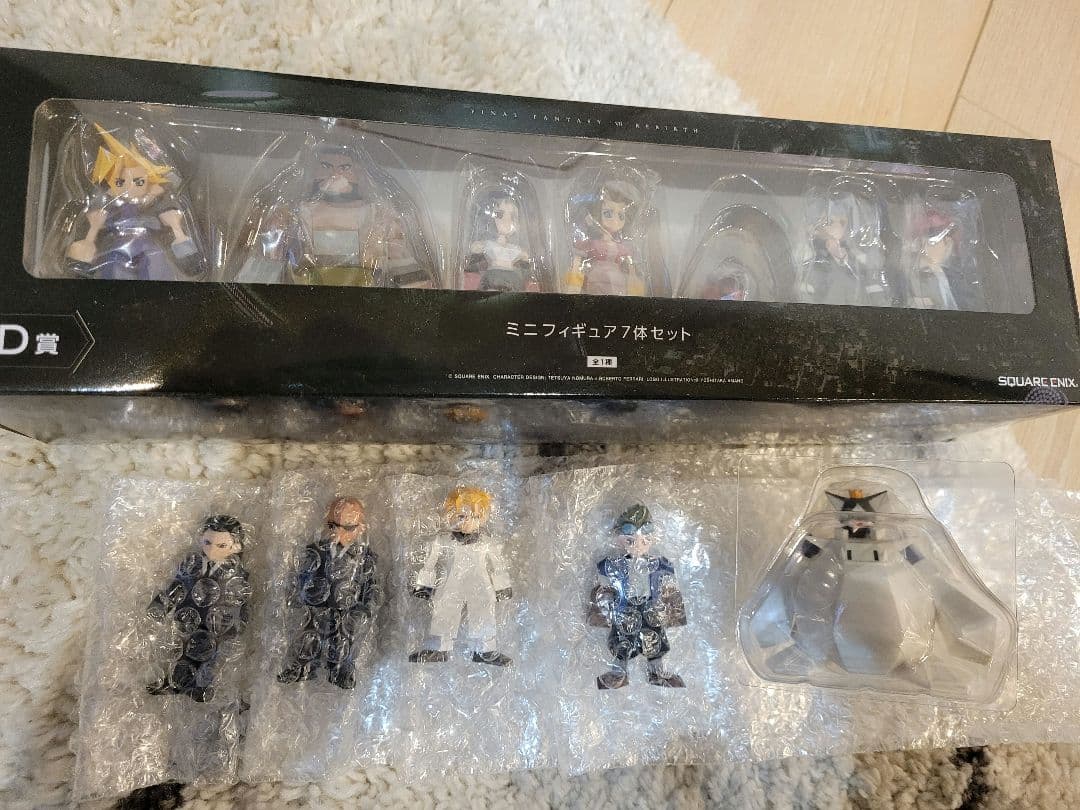FINAL FANTASY VII REBIRTH発売記念くじ D賞 G賞セット