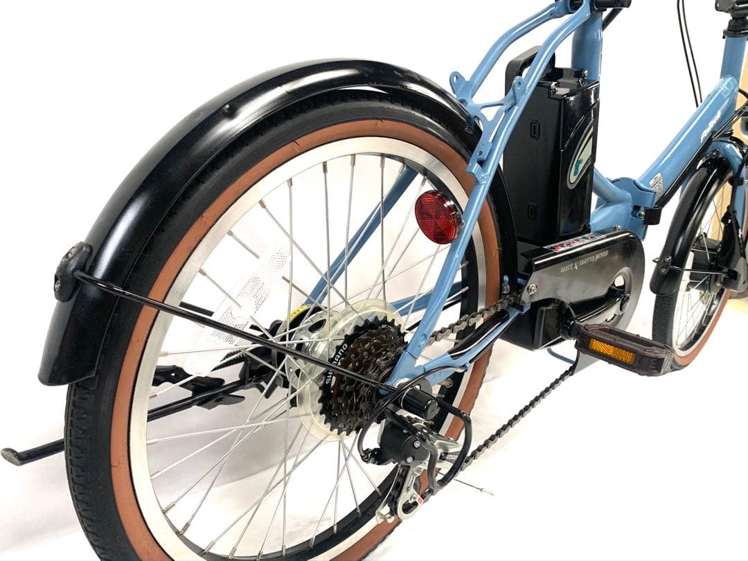 【即乘】Peltech折り畳み電動アシスト自転車20インチ 動作確認済