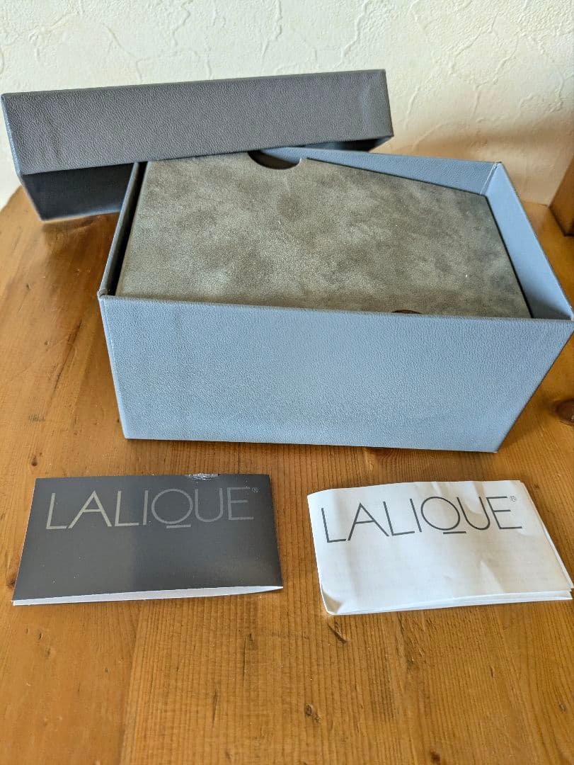 【美品】LALIQUE クリスタル 魚の彫刻