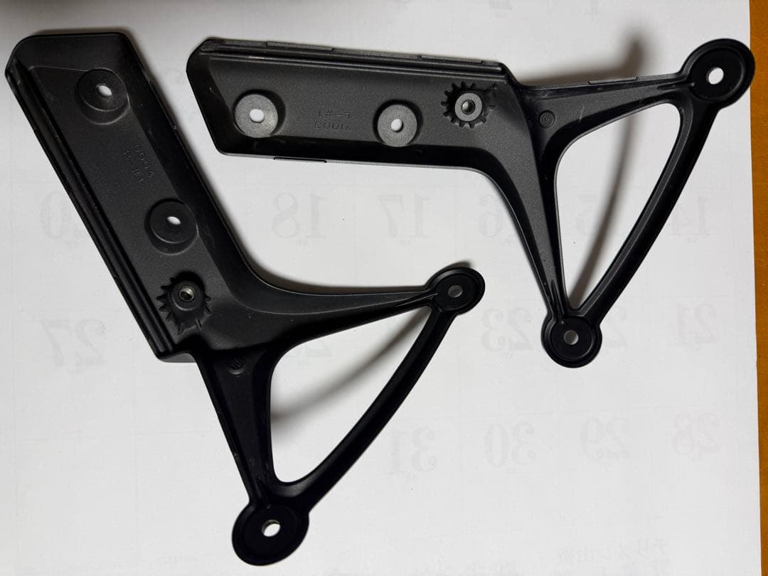 値下げZ900RSCAFESE純正フェンダーアームラジエターサイドカバーブラック