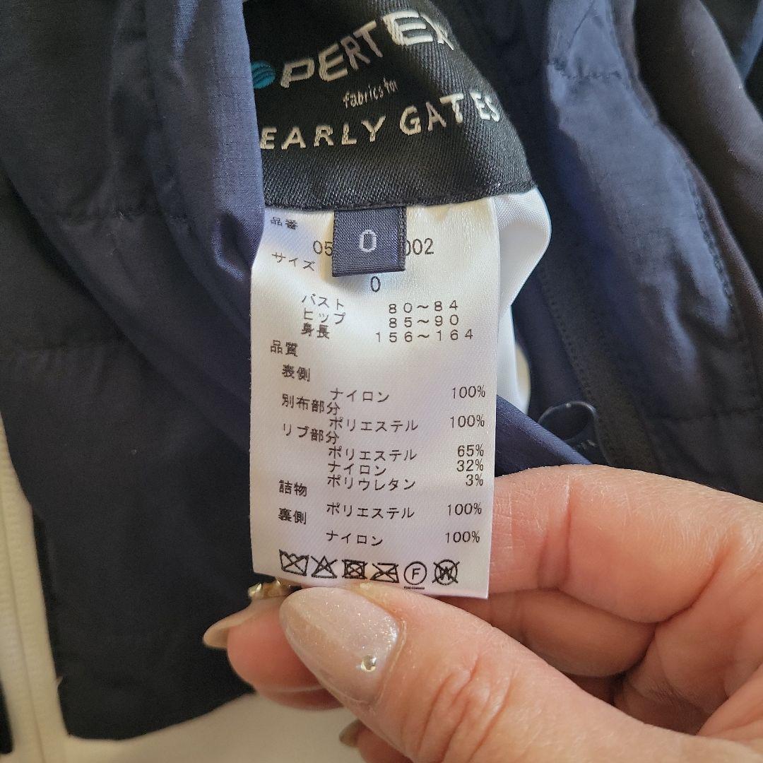 PEARLY GATES リバーシブル中、綿ジップブルゾン☆