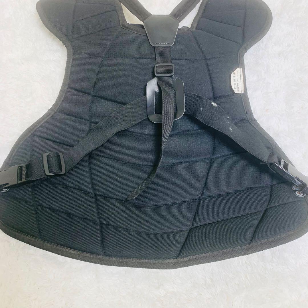 ZETT JSBB 軟式用成人 キャッチャー 防具 ニークッション レガース