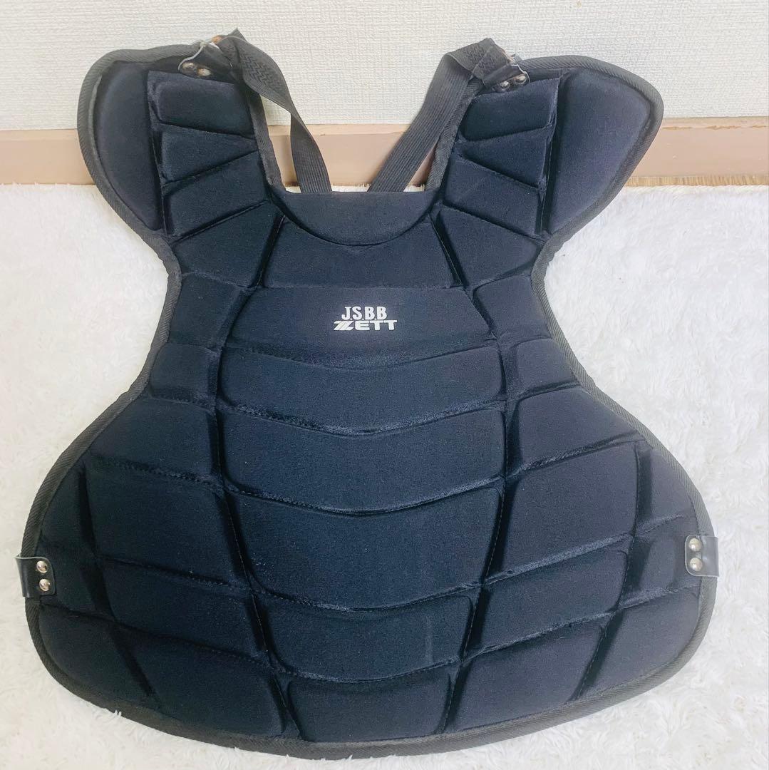 ZETT JSBB 軟式用成人 キャッチャー 防具 ニークッション レガース