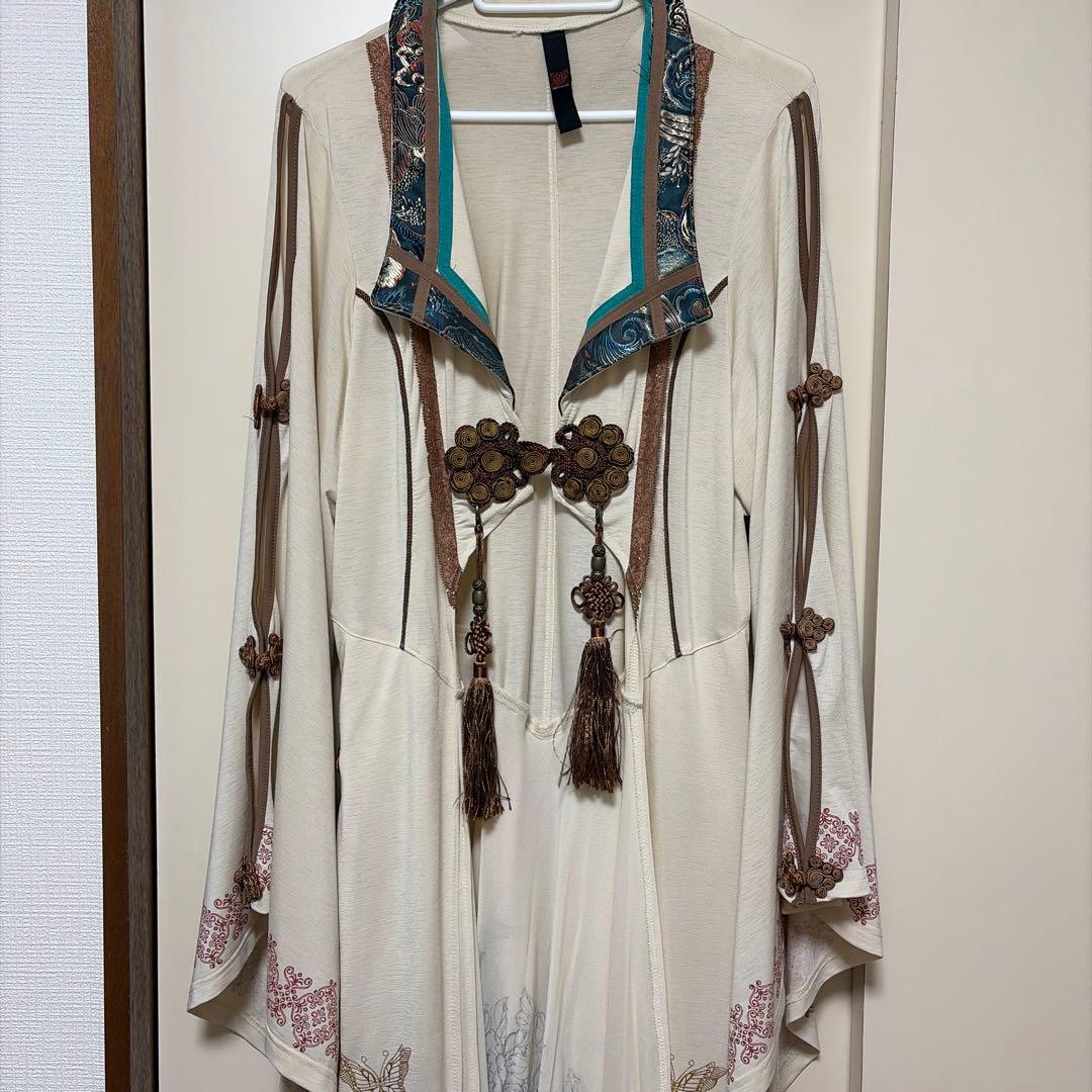 OZZ ONESTE 和チャイナ 羽織 グリーン