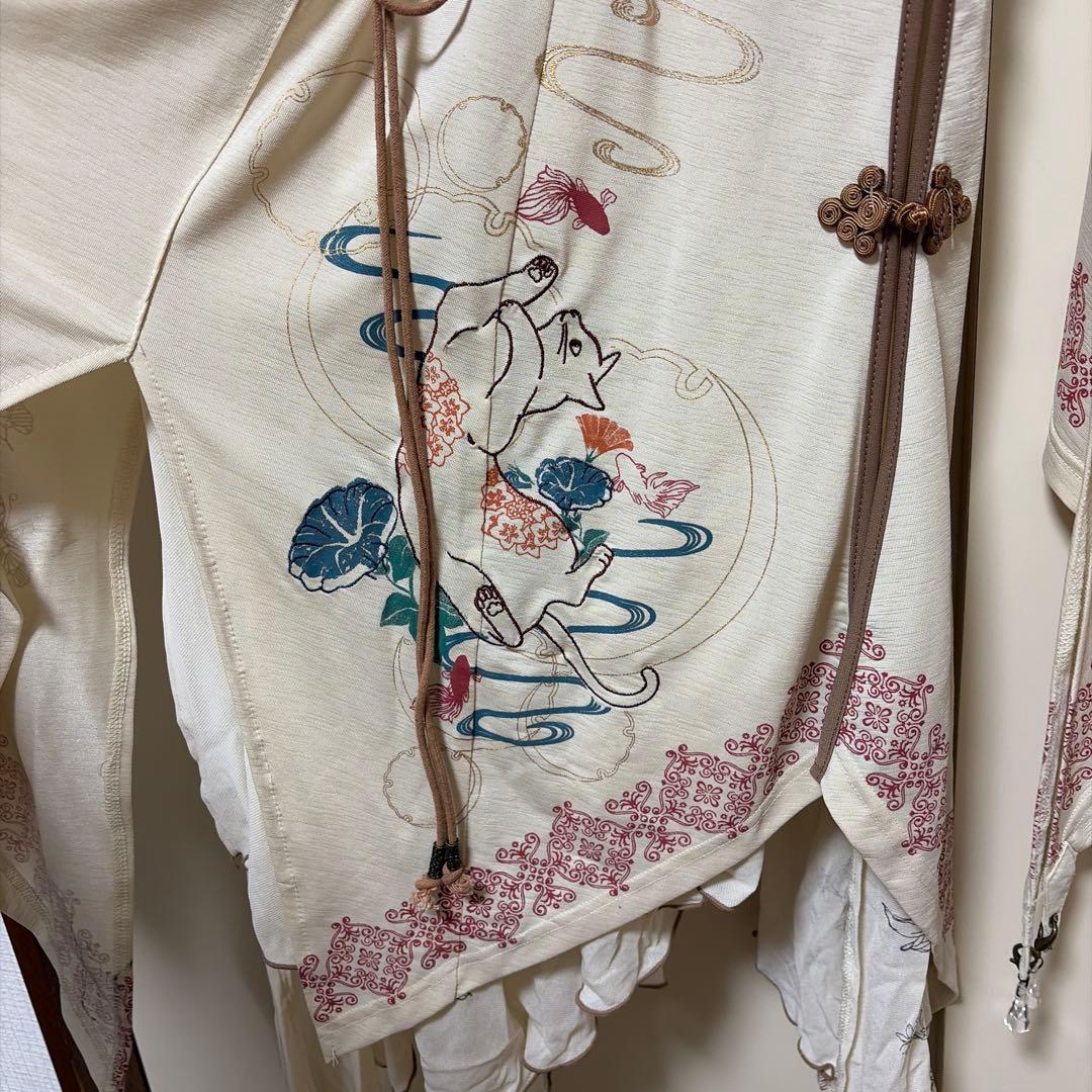 OZZ ONESTE 和チャイナ 羽織 グリーン