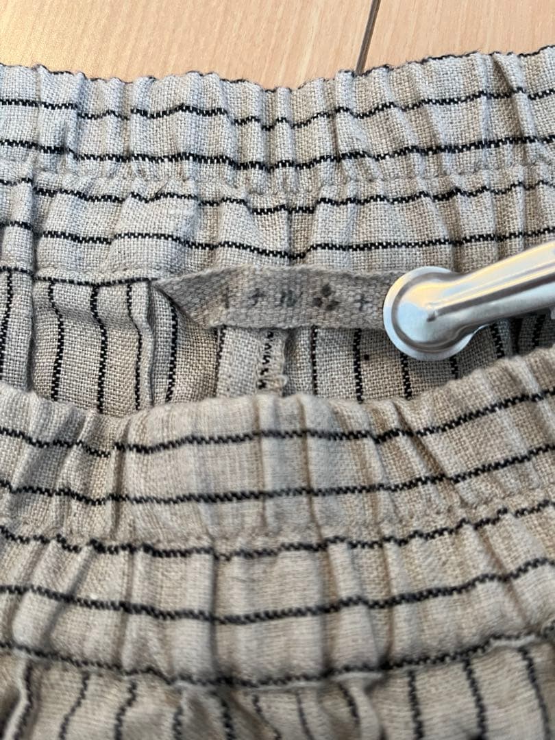 foglinenwork キナル 金子敦子さんコラボ ごきげんパンツ