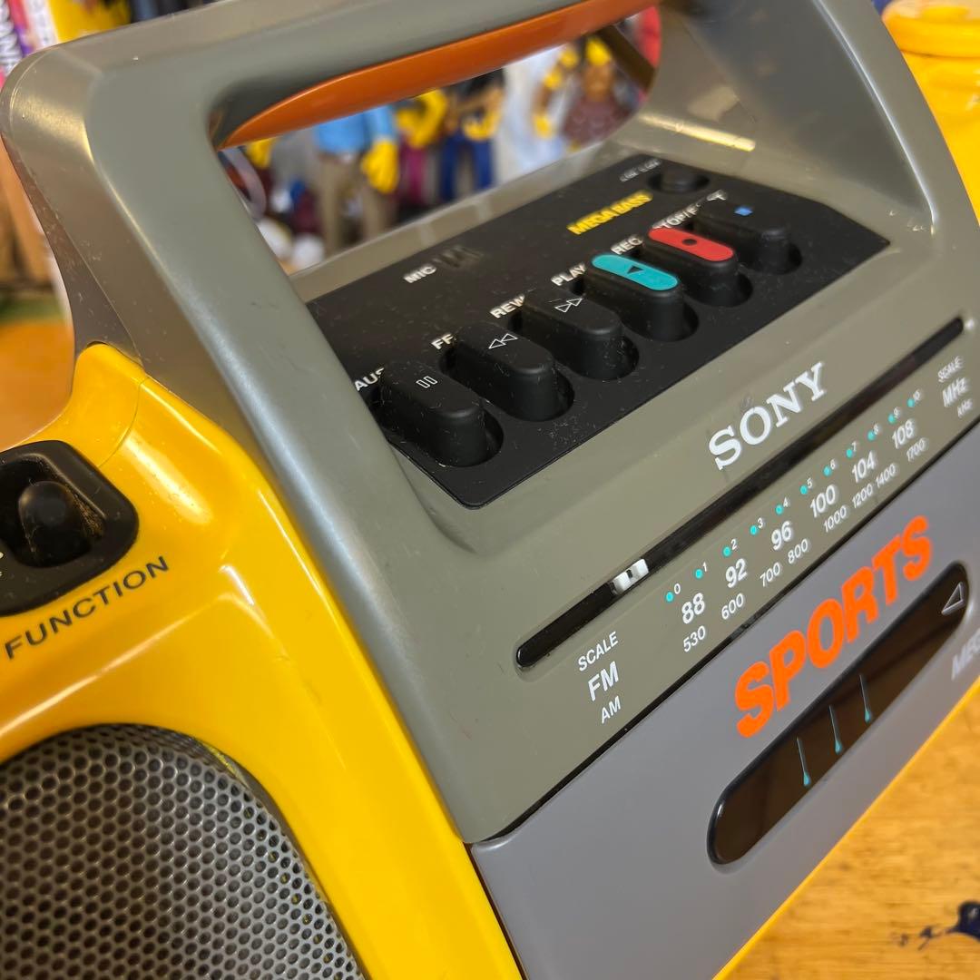 [メンテ済可動品]Sony Sports CFS-904 ラジカセ