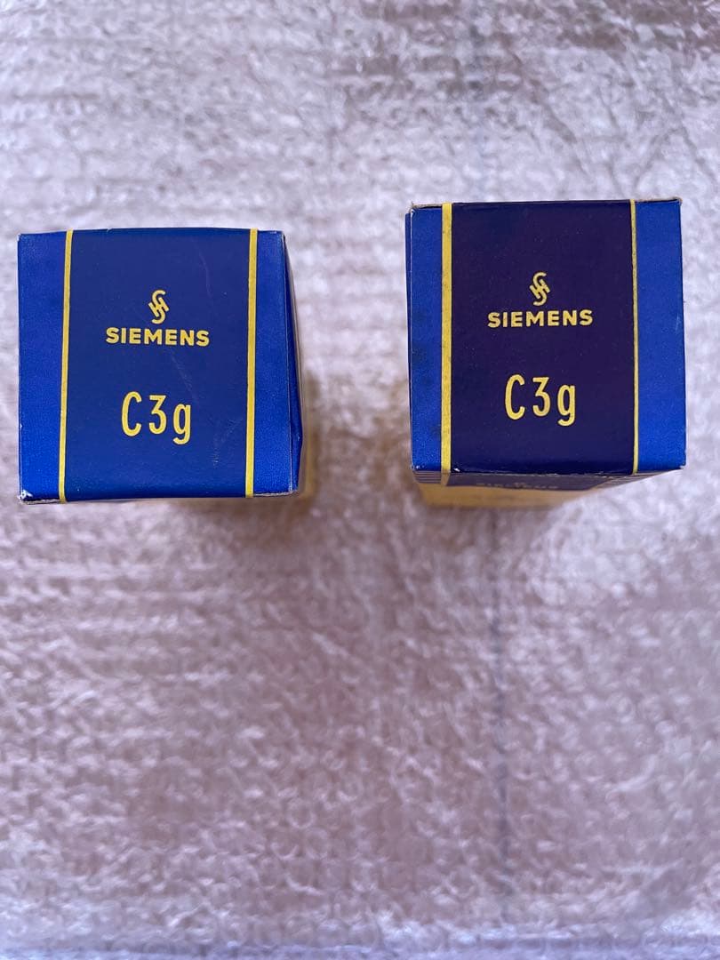 SIEMENS C3g 真空管 2個セット(箱未開け)