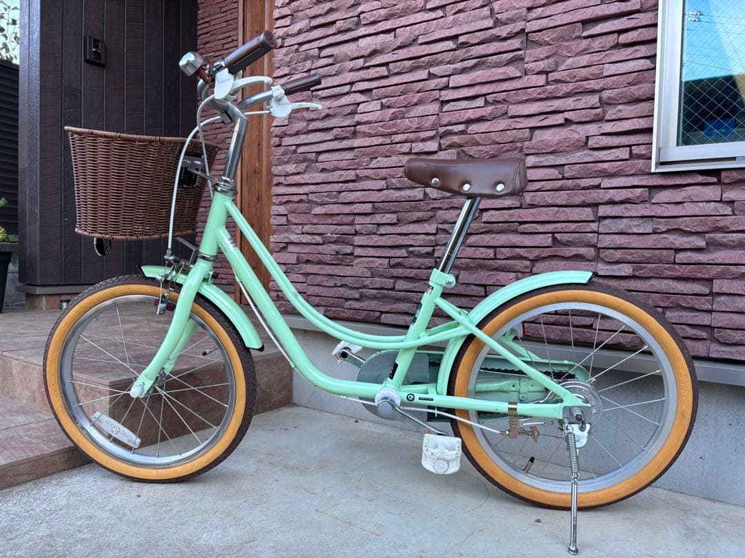 子供用自転車 18インチ 前カゴ付き　前後反射板付き　直接引渡し　神奈川