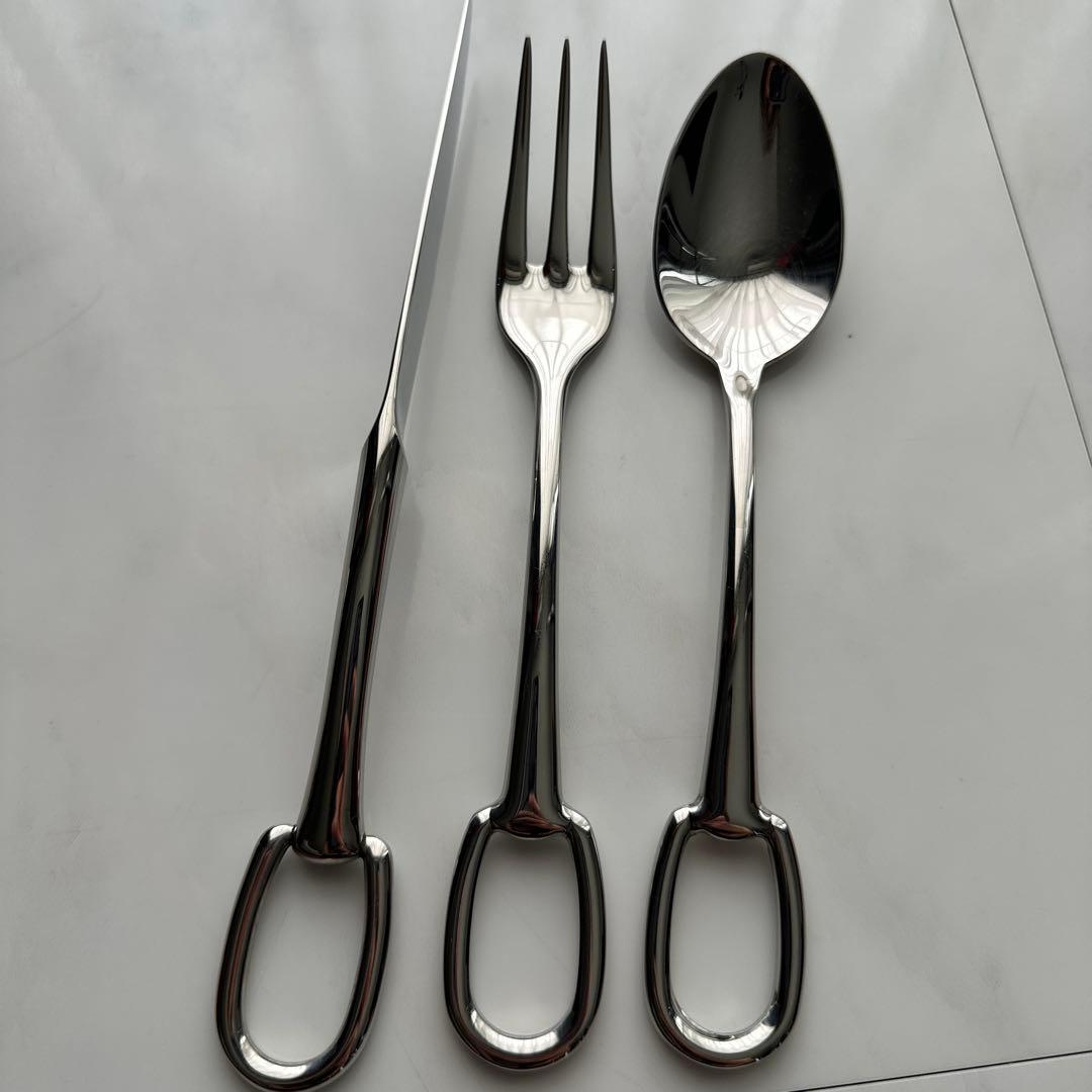 エルメス　アトラージュ　カトラリー　中古