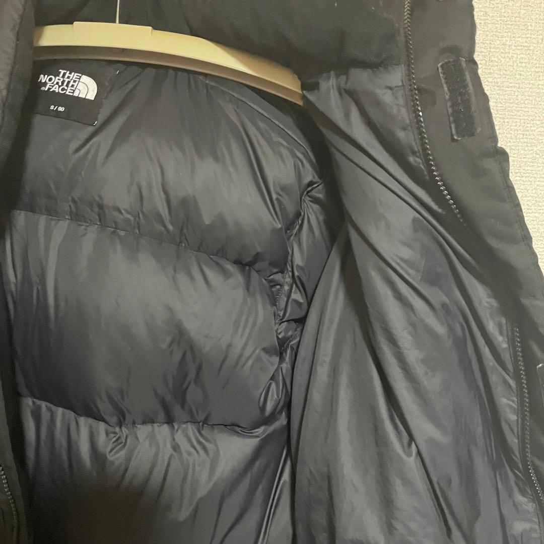【美品】ノースフェイス　ロングダウン　ダウンジャケット　ブラック　メンズS