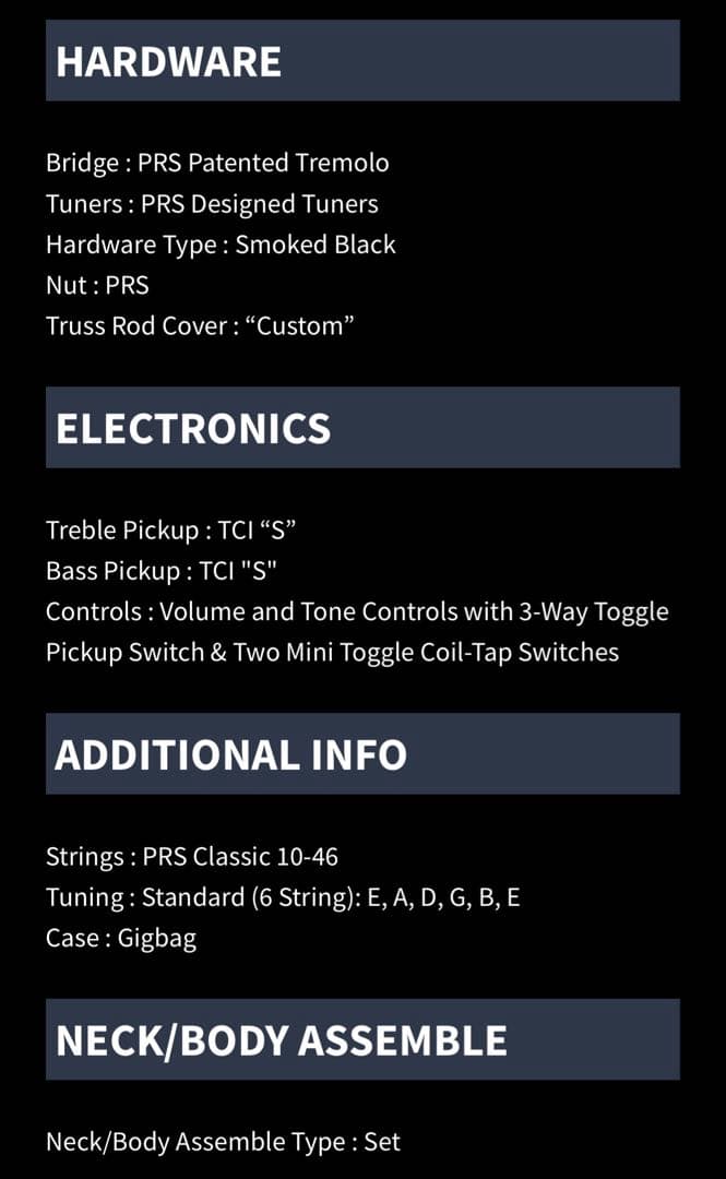 【美品】PRS SE CUSTOM 24-08 POPLAR BURL