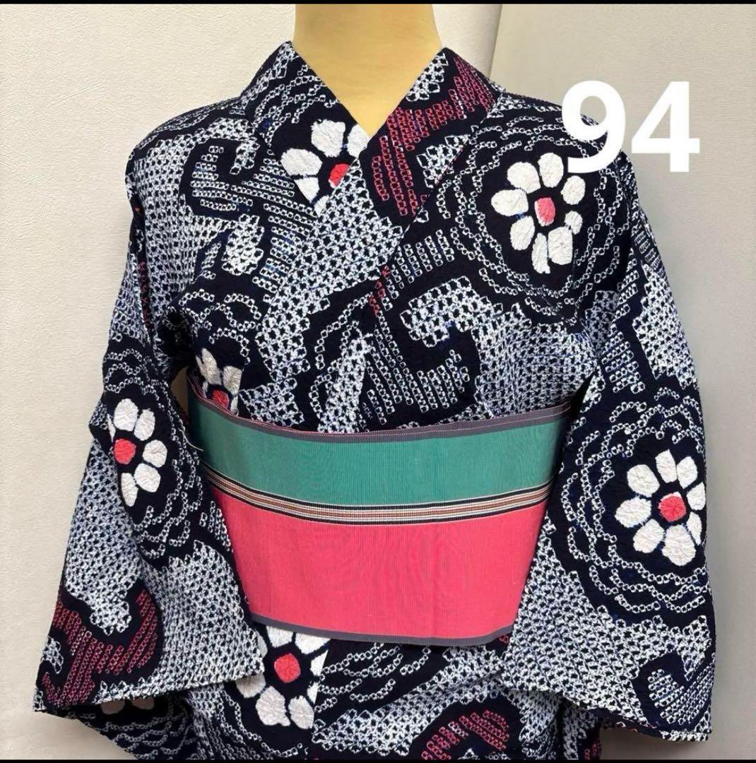 有松鳴海絞り 浴衣