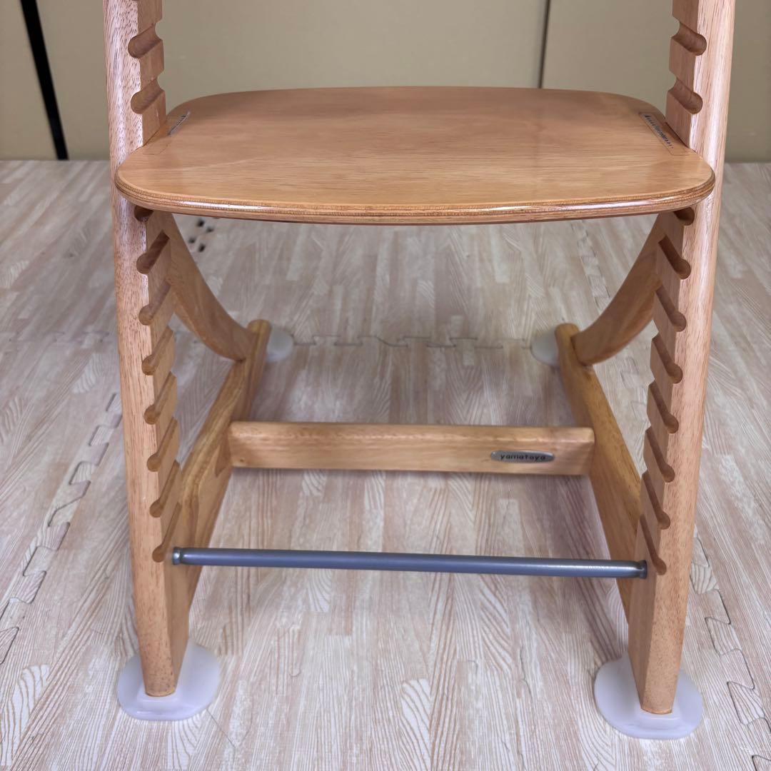 除菌清掃済　☆美品☆　大和屋　すくすくスリムフィットチェア　テーブル＆ガード付